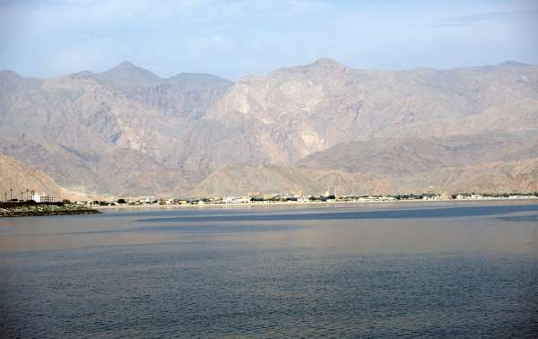 View to Oman