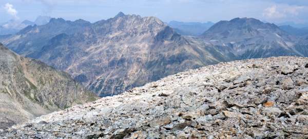 Výstup na Sass Queder (3 066m): Počasí a sezóna