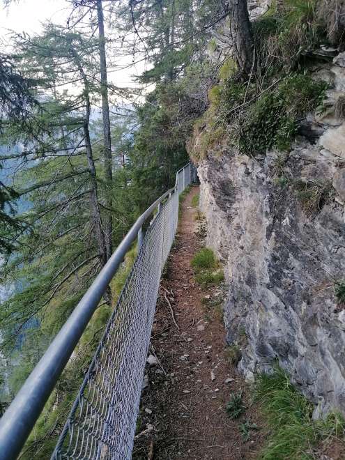 Securing the way over the gorge