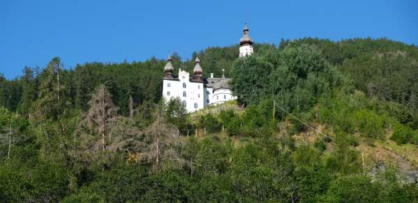 Kloster vom Schloss aus