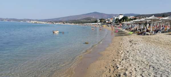 Trip to Potos beach: Accommodations