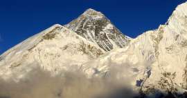 See the world's highest mountain, Mount Everest