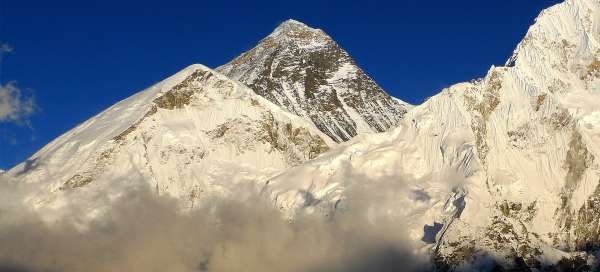 Vidieť najvyššiu horu sveta Mount Everest: Počasie a sezóna