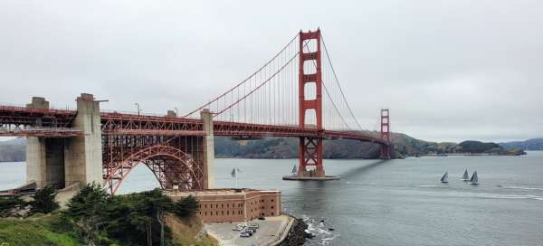 San Francisco-Golden Gate Bridge: Weer en seizoen