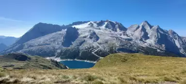 Výstup do sedla Pas de Ombreta