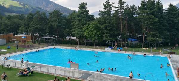 Nadar em Prato allo Stelvio: Tempo e temporada
