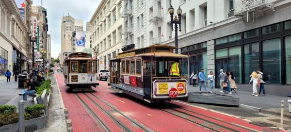 San Francisco - Historische trams: Accommodaties
