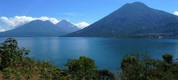 Jezero Atitlán: Doprava