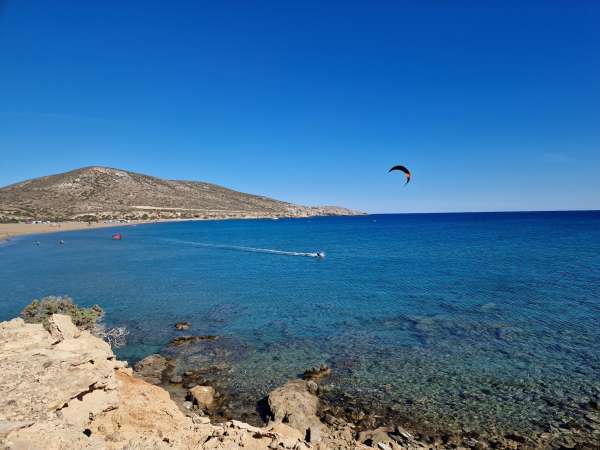 Paradise for windsurfing and kitesurfing