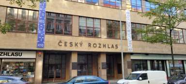 Tsjechische radio - rondleiding door het gebouw