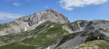 コルノ グランデへの上昇 (2912 m)