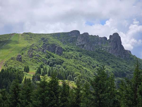 Views of the rock massif