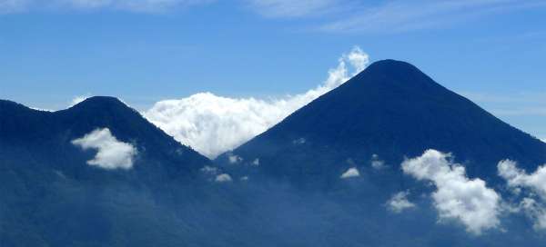 Volcano Atitlán: Weather and season
