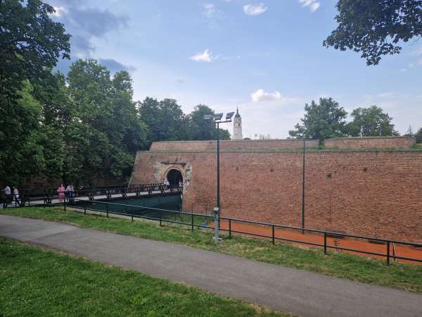 Walls around the fortress