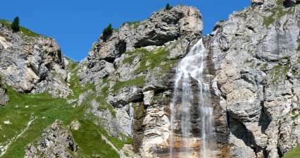 Hike to Sesvenna waterfall