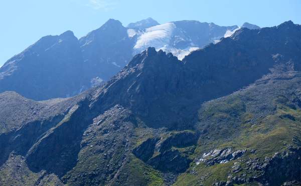 Vista do Weisskugel (3.738 m)
