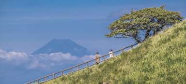 Berg Omuro und Umgebung