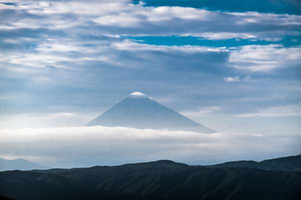 Le mont. Fuji