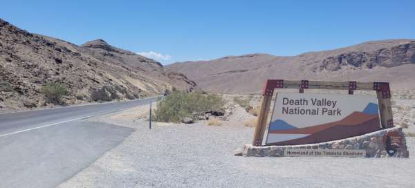 死亡谷国家公园 - 参观什么: 天气和季节