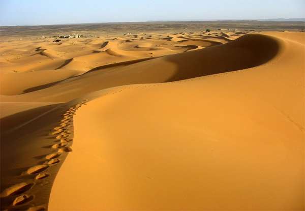 Weg in die Wüste