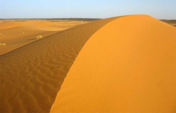 Formes étonnantes de dunes
