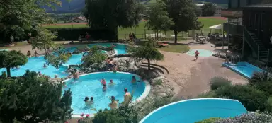 Nadar en los centros comerciales (Malles Venosta)