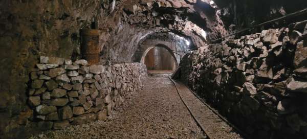 Skalka-Mine: Unterkünfte