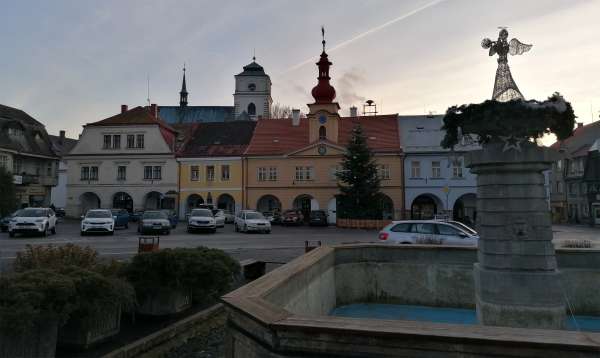 Plaza de la Paz en Sobotka
