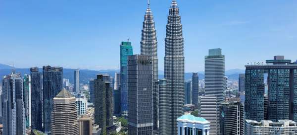 Najvyššie mrakodrapy v Kuala Lumpure: Ubytovanie
