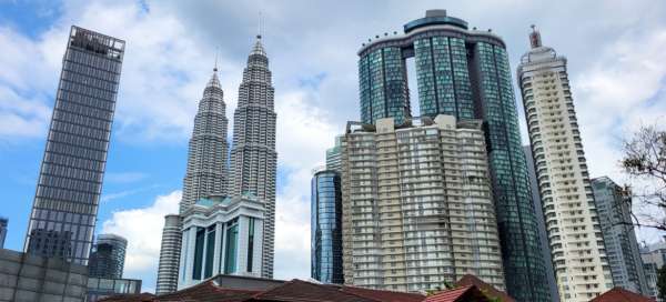 Spaziergang entlang der Jalan Ampang