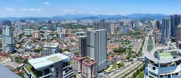 Nordskyline von Kuala Lumpur