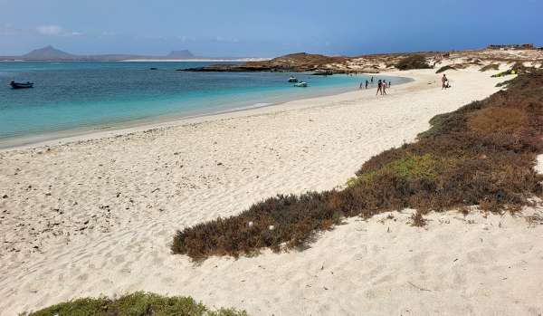 Playa en la isla