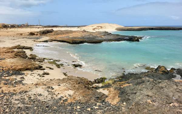 Spiaggia vicino alla spiaggia di Cruz