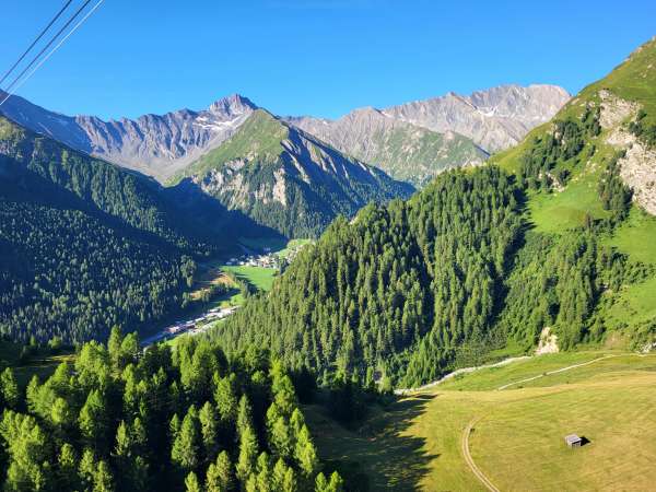 Vista al suroeste