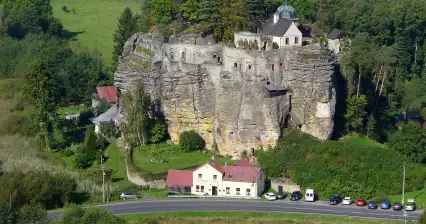 Skalní hrádek Sloup