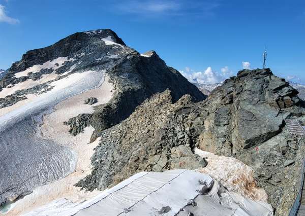 피츠 코르바치(Piz Corvatsch)의 전망