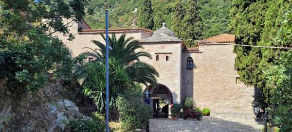Skiathos - Monasterio de Evangelistria