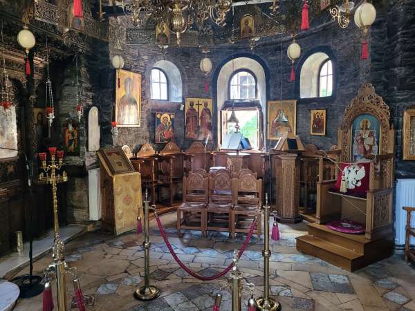 Interior de la iglesia