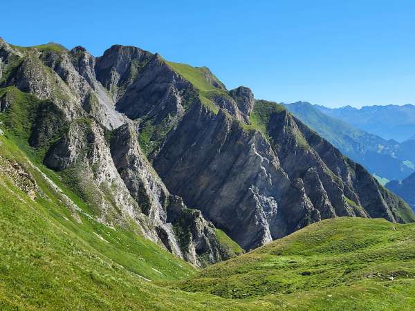 Prima dell'inizio del burrone