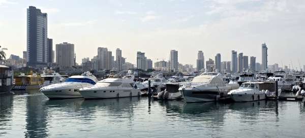 Stroll along Marina Crescent