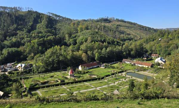 Blick auf den Schlossgarten