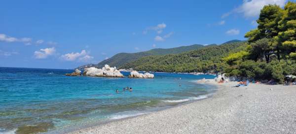 Skopelos – plaże