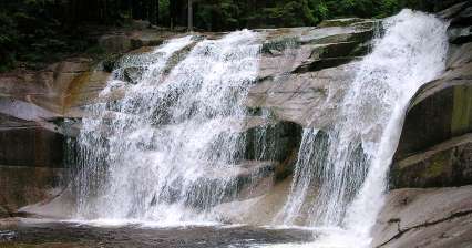 Mumlava waterfall