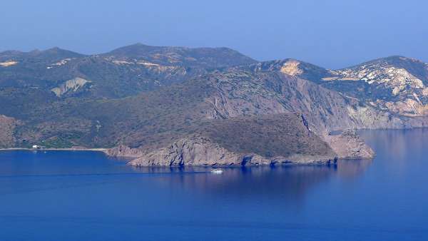 The western part of the island Milos 