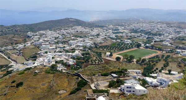 View of Triovassalos 
