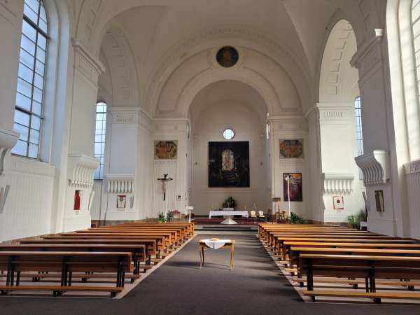 Interno della chiesa