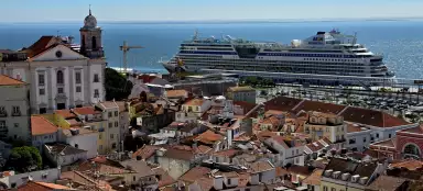 Vues sur le quartier d'Alfama