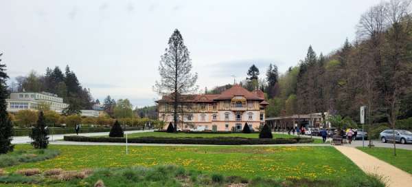 Luhačovice - visite de la ville