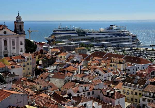 Vista de Alfama