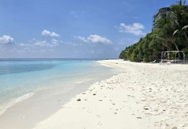 Blick auf den Weststrand